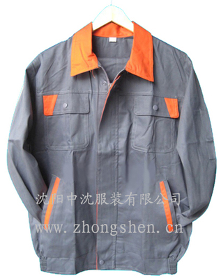 滌棉工作服 工廠車間工作服定做