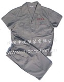 夏季短袖純棉防靜電工作服 吸濕排汗 勞動(dòng)保護(hù)必備工作服