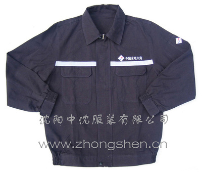 丹東水電六局純棉防靜電工作服 訂單生產(chǎn)加工純棉防靜電工作服