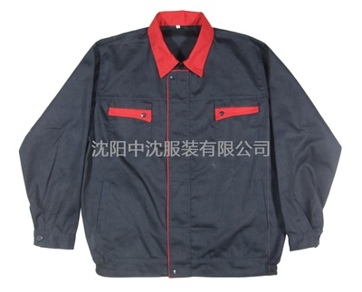現(xiàn)貨銷售滌棉帆布工作服 沈陽(yáng)中沈服裝工作服 工廠工作服