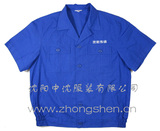 沈陽夏季短袖純棉防靜電工作服 燃燒不傷皮膚 沈陽工作裝