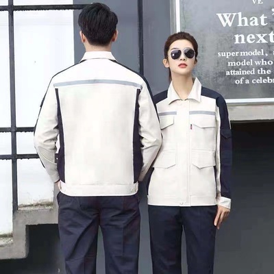 2022春秋純棉長袖工裝