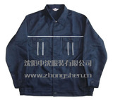 純棉長(zhǎng)袖加密厚料春秋裝工作服