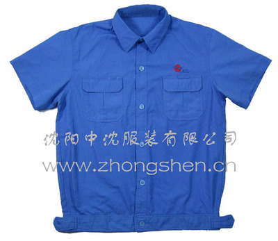 沈陽夏季短袖工作服 沈陽工作裝 沈陽勞保服 