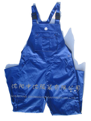 定制定做沈陽背帶褲 防油防水防污背帶褲 沈陽連體工作褲