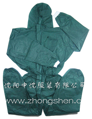 定制定做非典防護(hù)服 防菌隔離服 一次性防護(hù)服 無(wú)菌服
