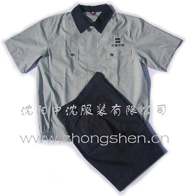 定制定做夏季短袖工裝制服，沈陽工作服，沈陽工作裝