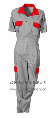 沈陽(yáng)滌棉連體工作服 純棉工作服 勞保服 防護(hù)服 工作褲 工作服加工