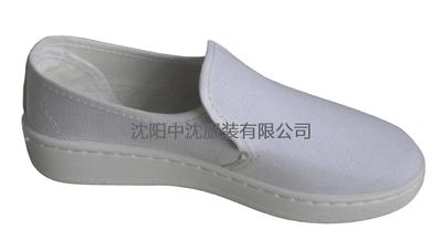 防靜電帆布中巾鞋 工廠車(chē)間防靜電勞保鞋